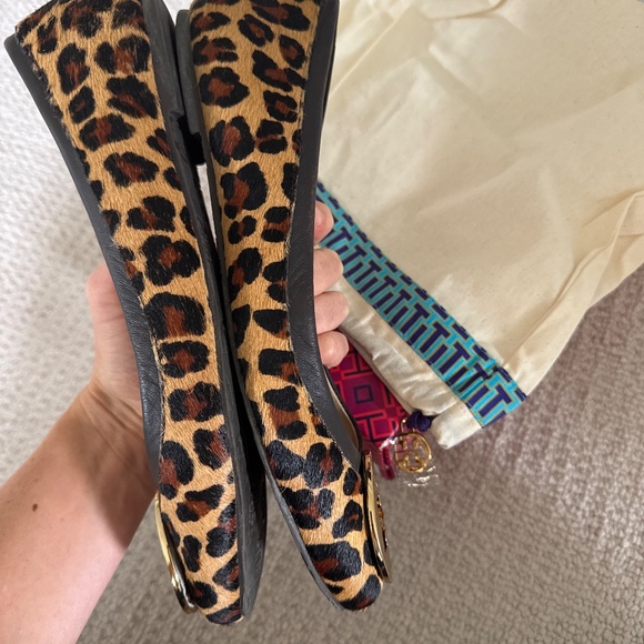 Tory Burch Cheetah Ballet Flats - Picture 3 of 4